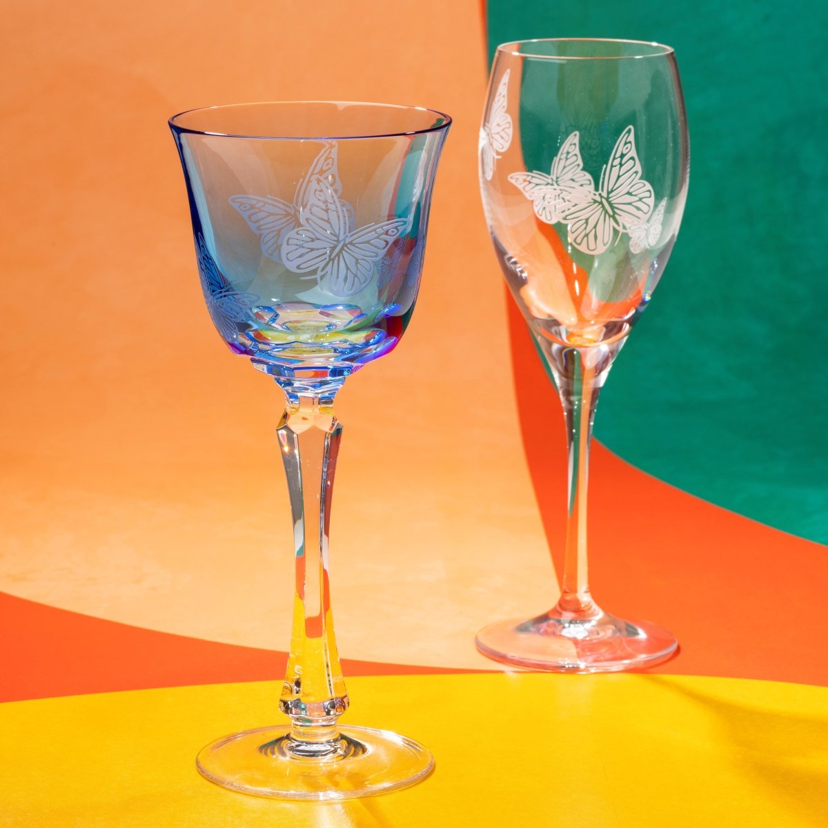 Butterfly Verre à vin blanc Verre à vin blanc