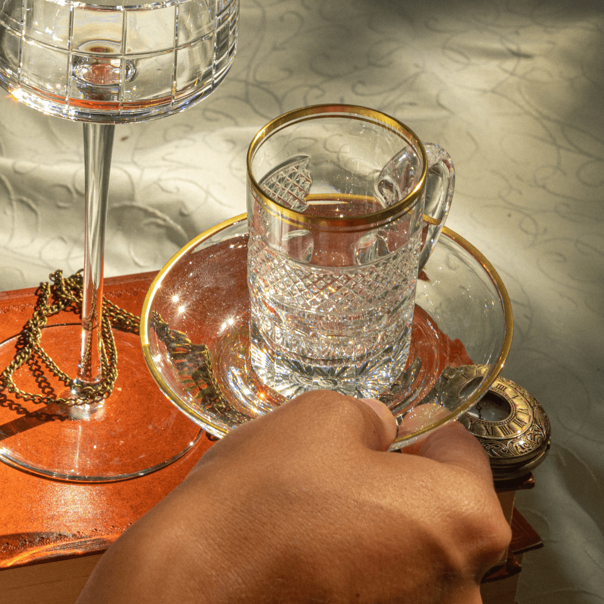 Cantate Tasse à thé avec soucoupe Tasse à thé avec soucoupe