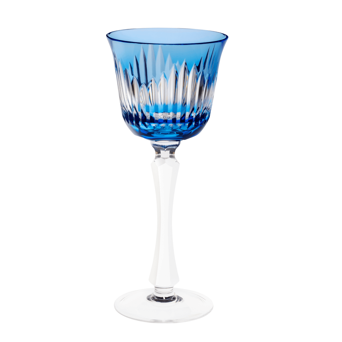Chartres Bleu ciel Verre à vin blanc