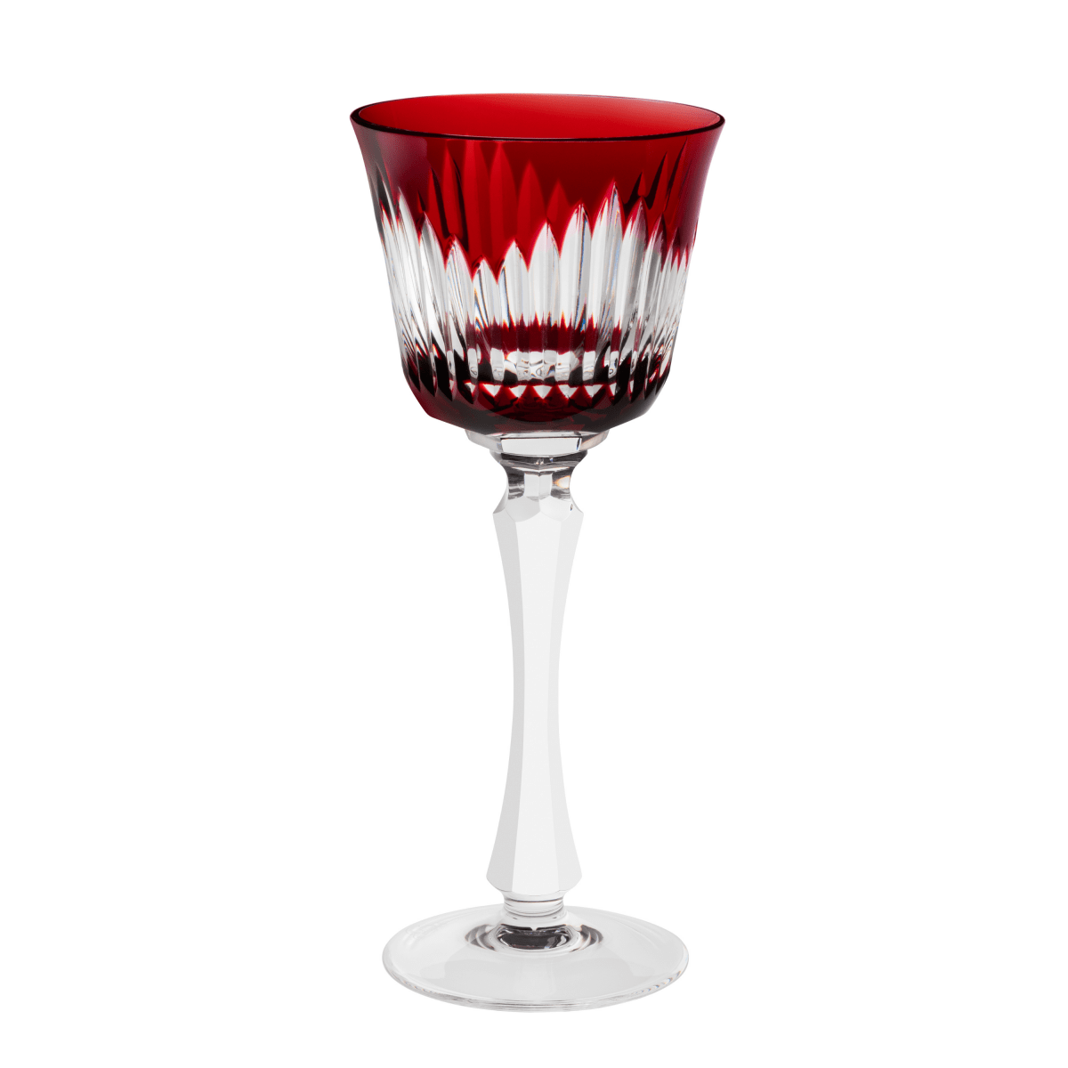 Chartres Rouge foncé Verre à vin blanc