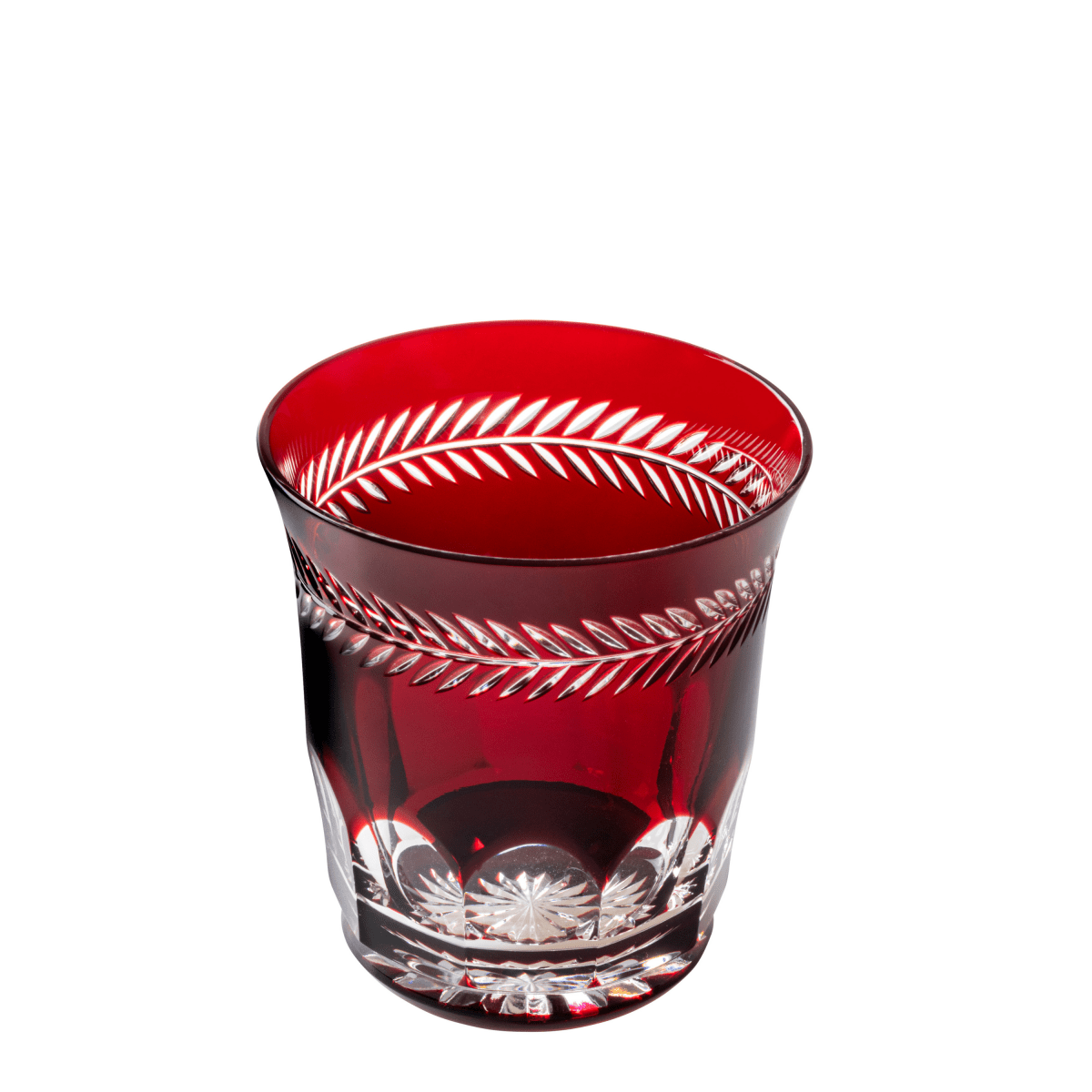 Chenonceaux Verre à whisky Rouge foncé Petit tumbler