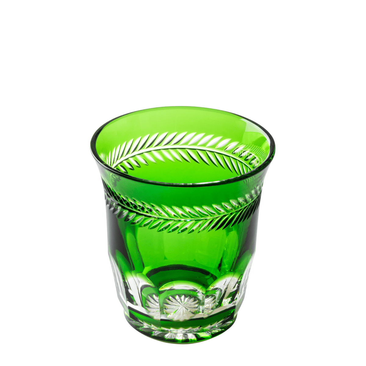 Chenonceaux Verre à whisky Vert foncé Petit tumbler