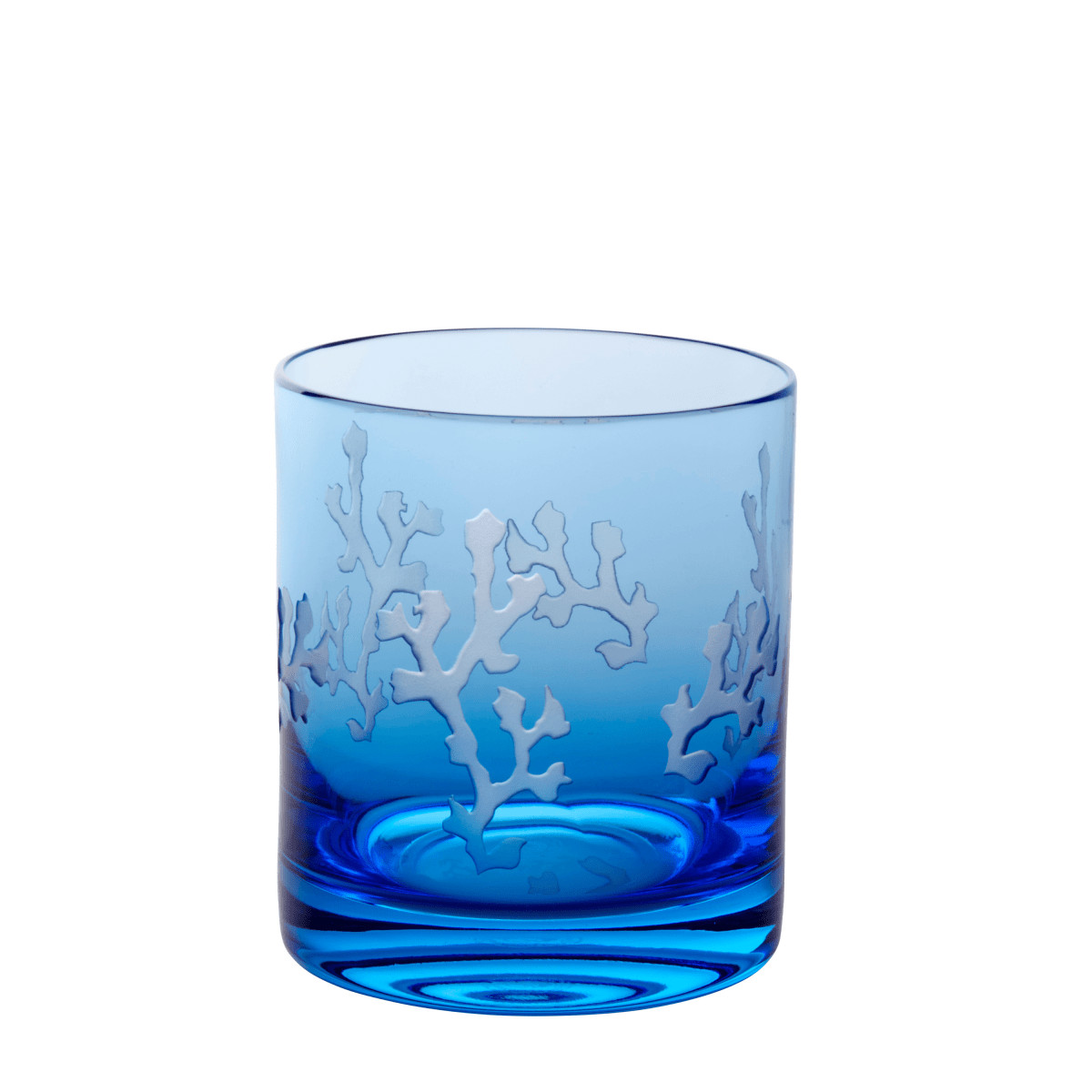 Corail Gobelet à whisky Bleu ciel Old fashioned tumbler