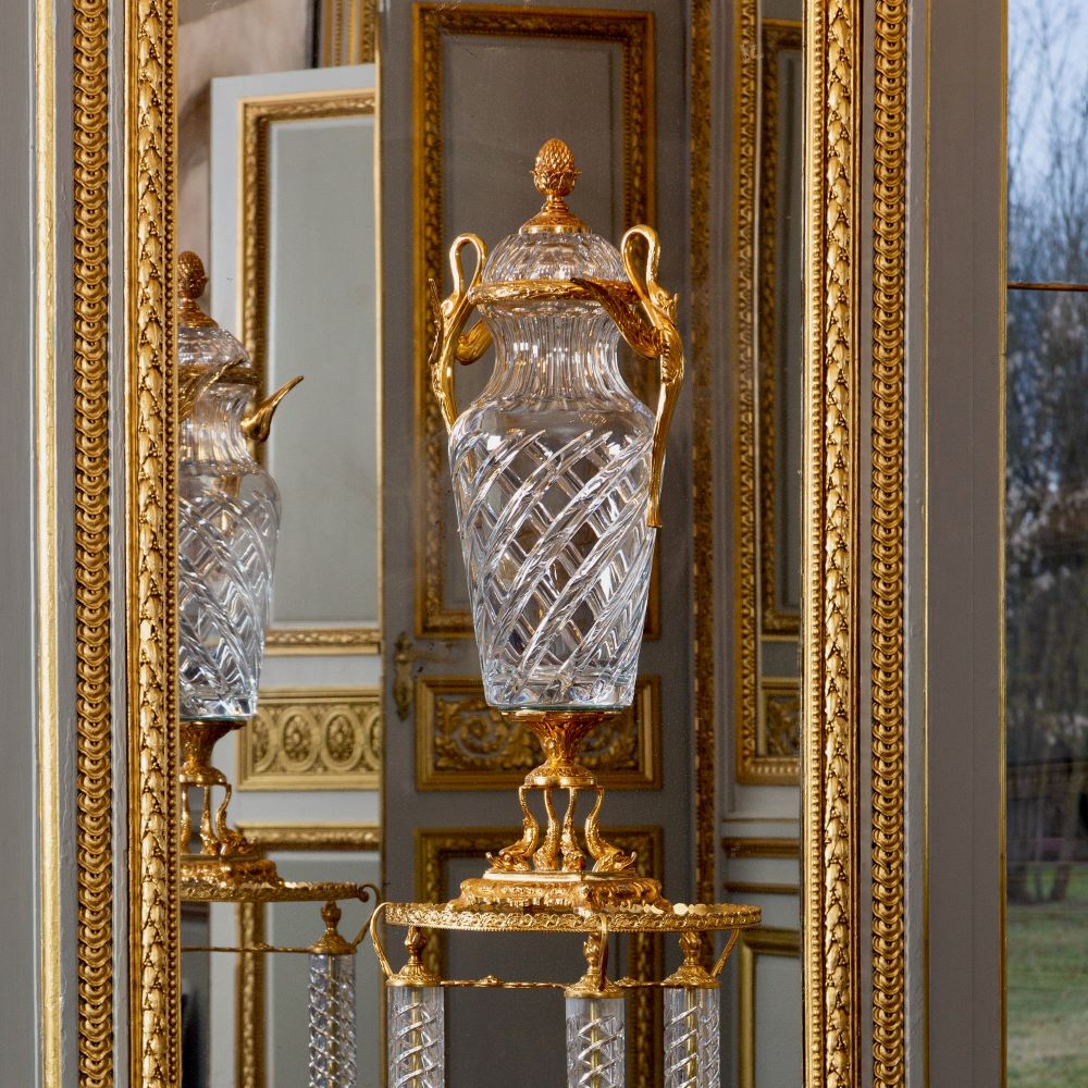 Cristallerie de Montbronn Grand vase Dauphin - Vase