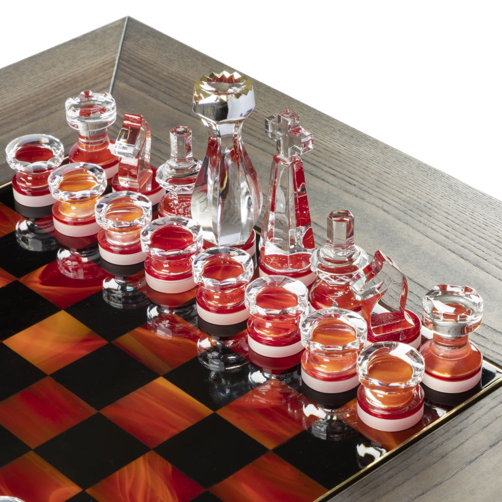 Cristallerie de Montbronn Jeu d'échec Napoléon - Set complet