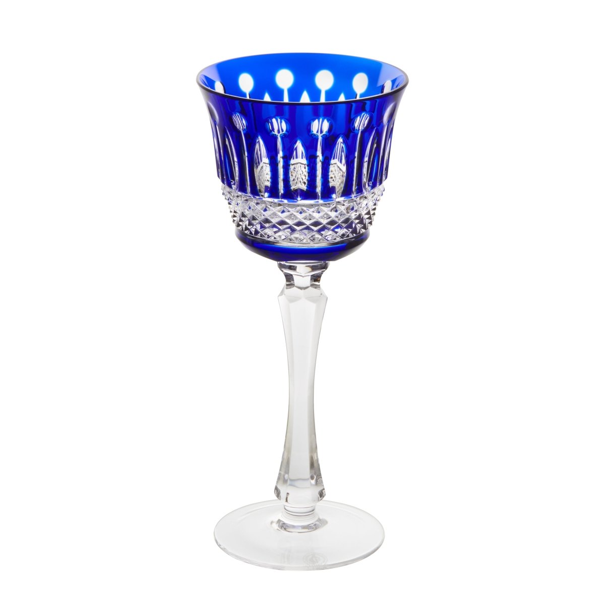 Cristallerie de Montbronn Bleu foncé Zurich - Verre à vin rouge