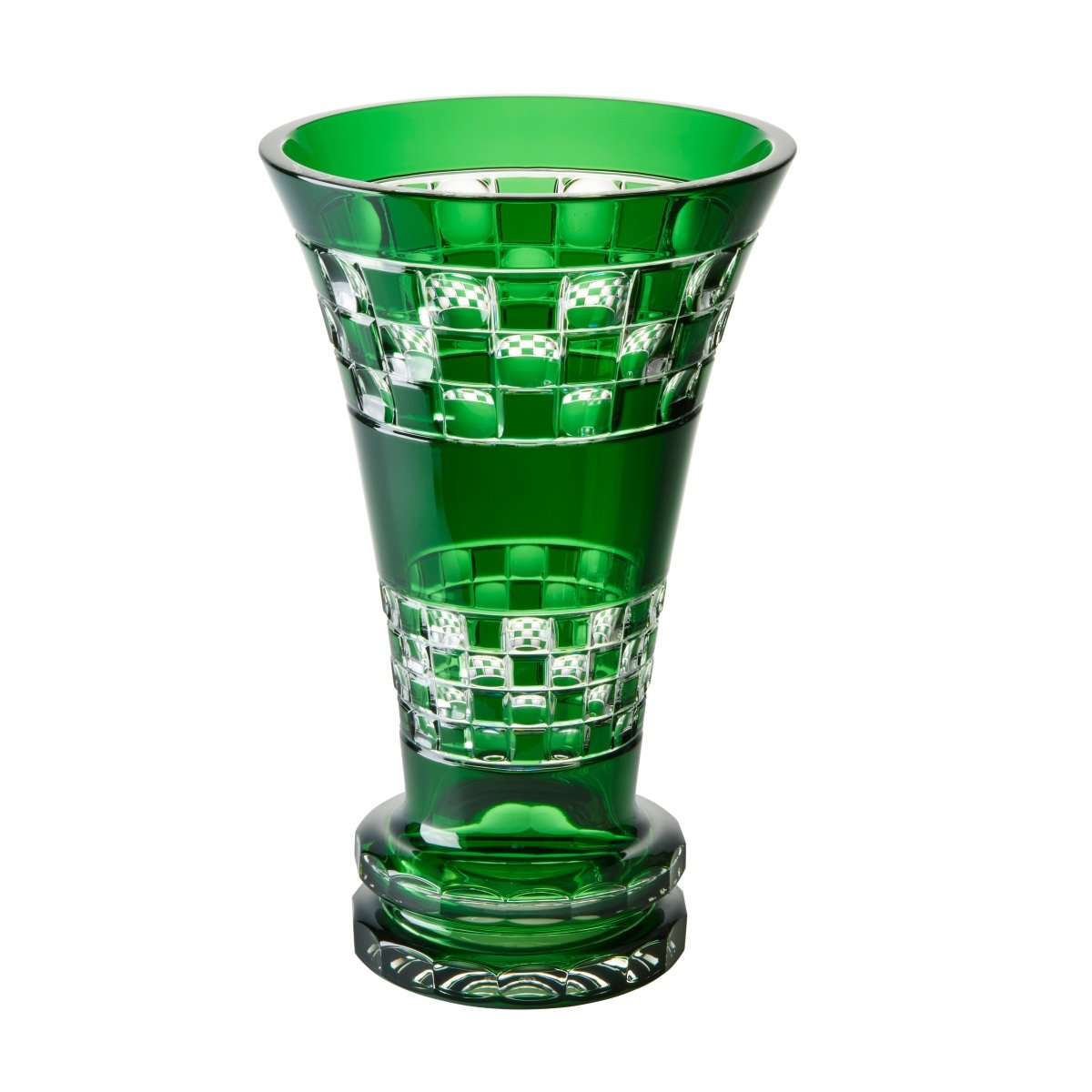 Damier Vase sur pied