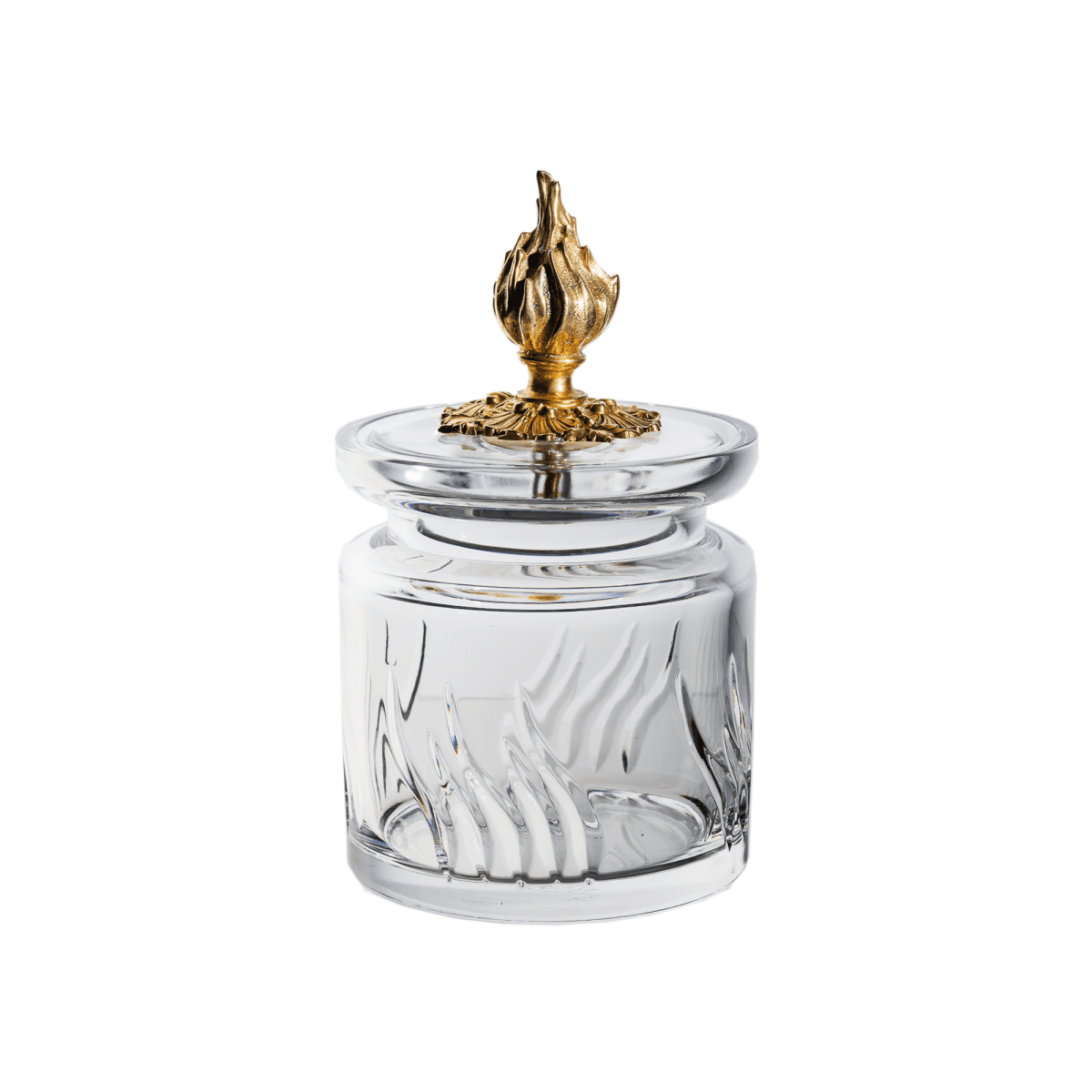 Flamme Bonbonnière avec bronze Bonbonnière