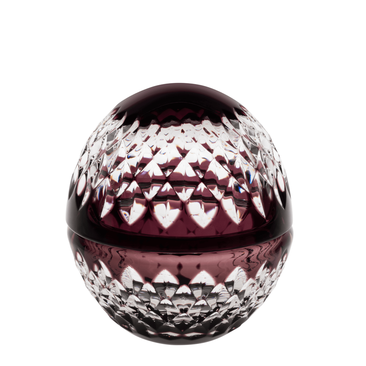 Flamme Bonbonnière boule Améthyste Bonbonnière boule