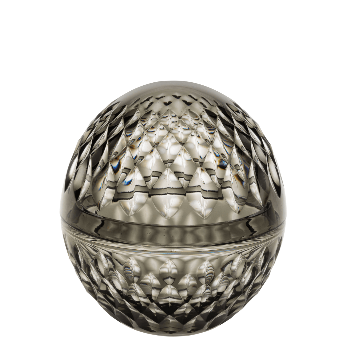 Flamme Bonbonnière boule Gris Bonbonnière boule
