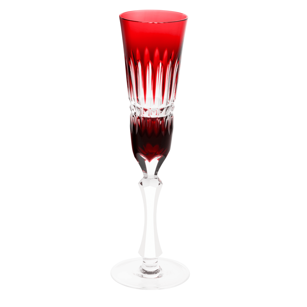 Mélodie Rouge foncé Flûte à champagne