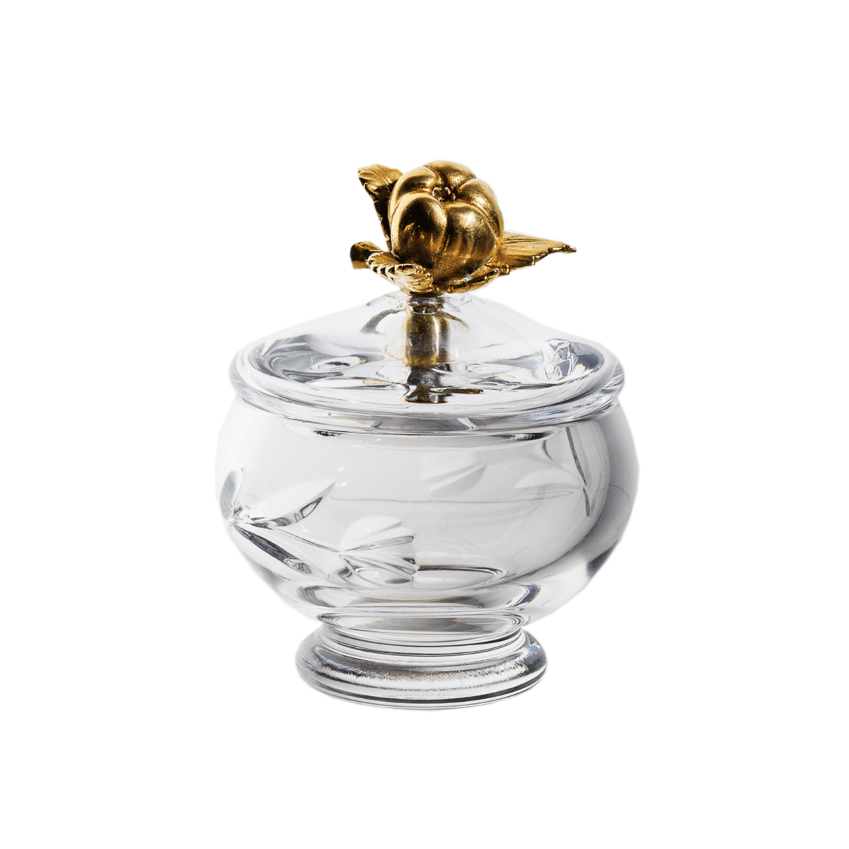 Pomme Bonbonnière avec bronze Bonbonnière