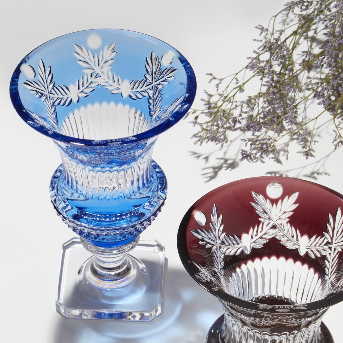 Pompadour Vases Vase sur pied