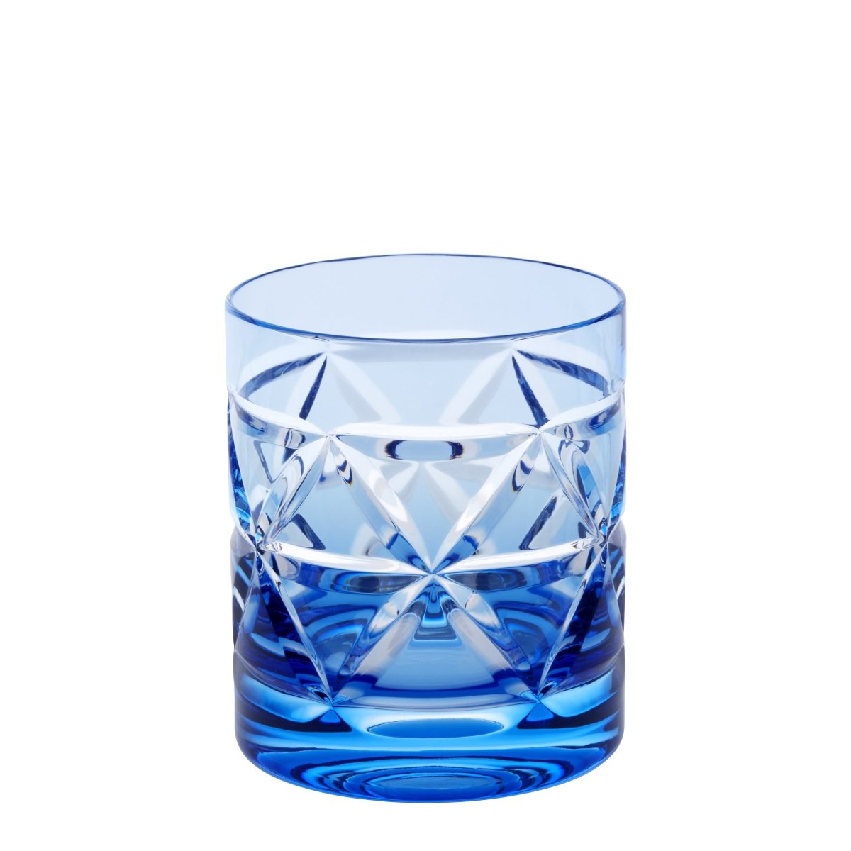 Rome Verre à whisky Bleu ciel Old fashioned tumbler