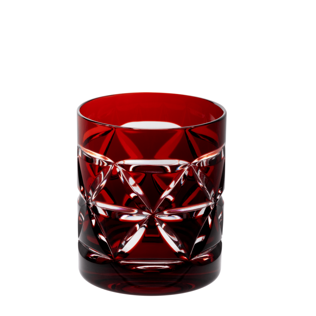 Rome Verre à whisky Rouge foncé Old fashioned tumbler