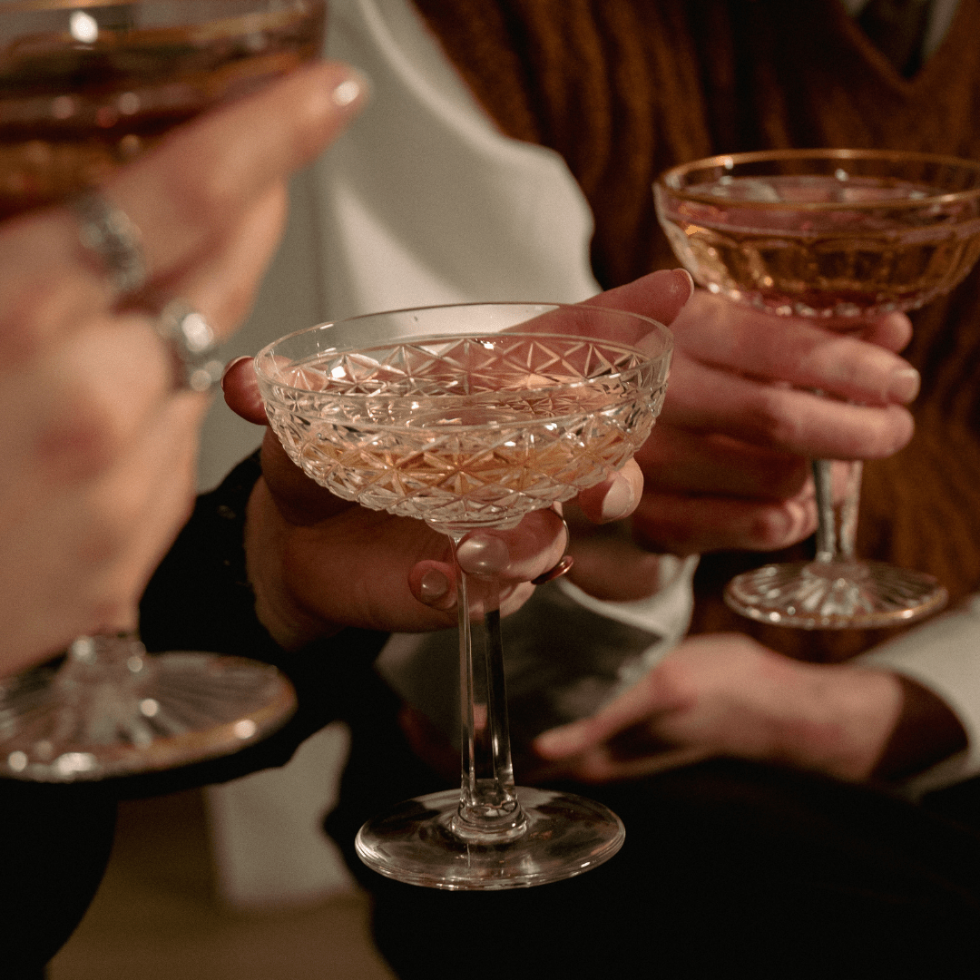 Saphir Clair Coupe à champagne