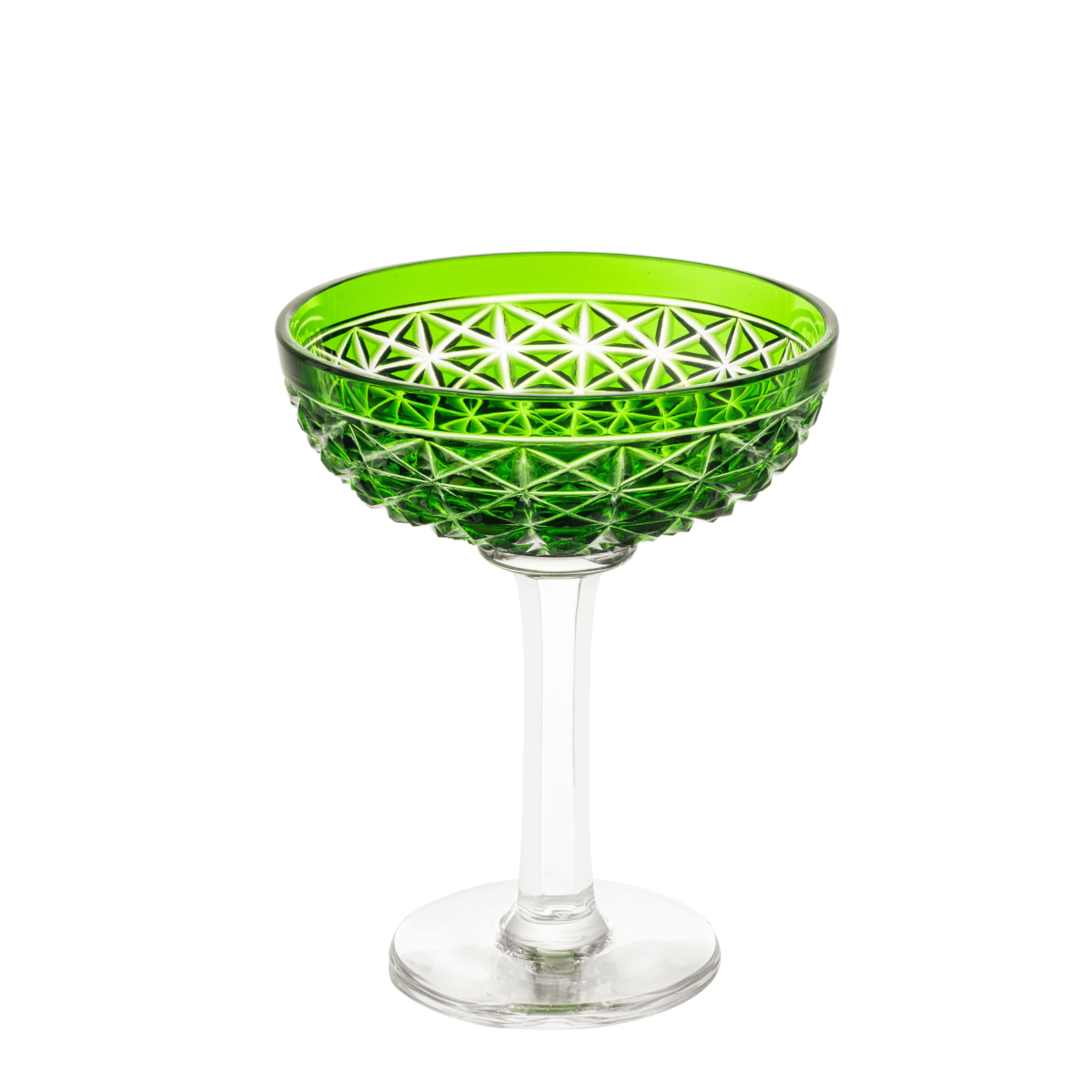 Saphir Vert pastel Coupe à champagne