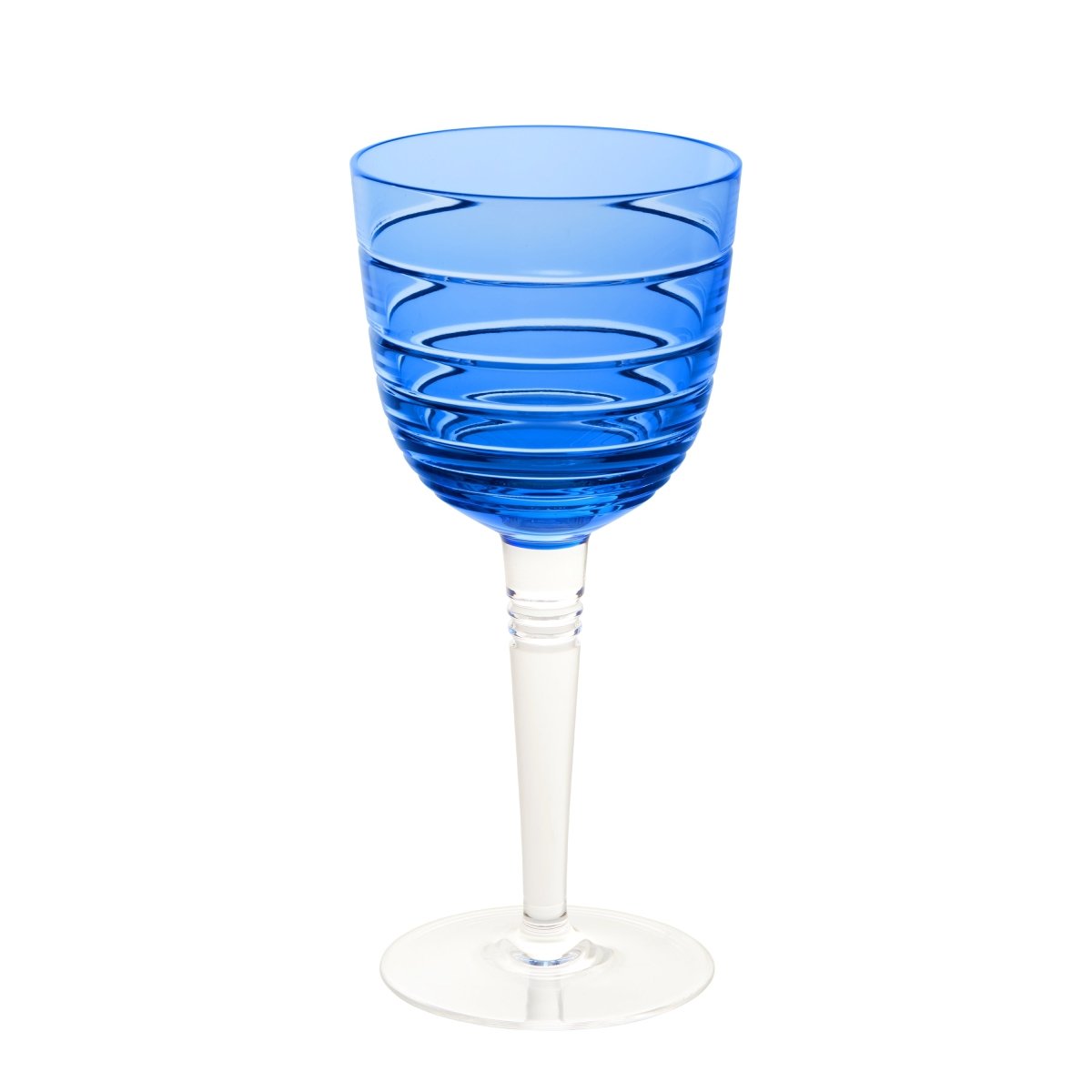 Saturne Bleu ciel Verre à vin blanc
