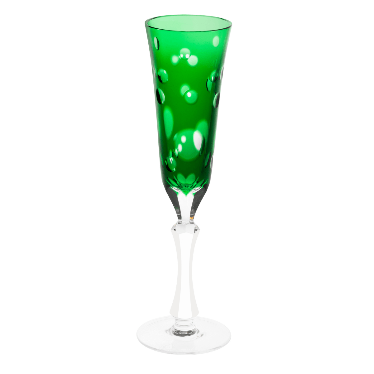 Staccato Vert foncé Flûte à champagne