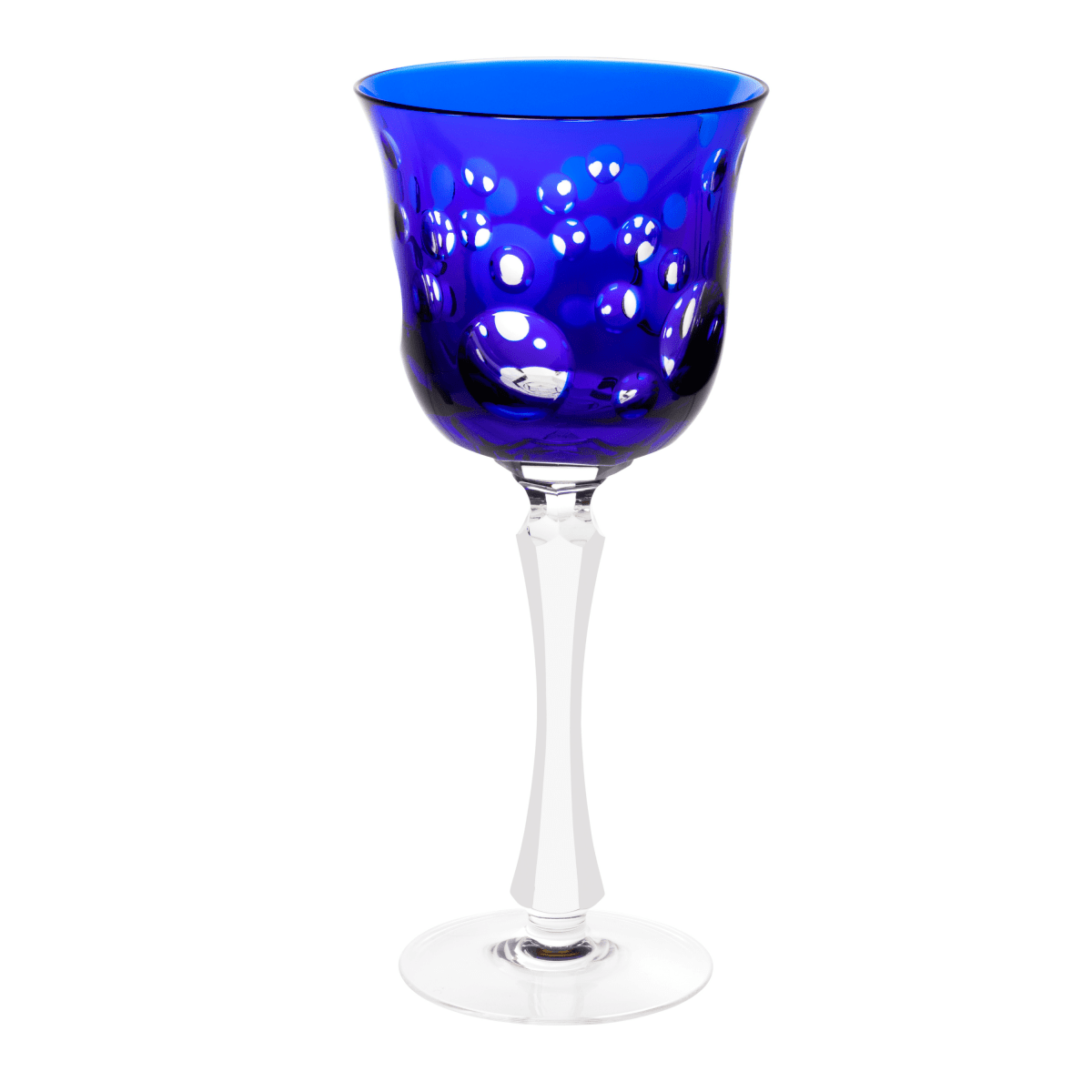 Staccato Bleu foncé Verre à vin rouge