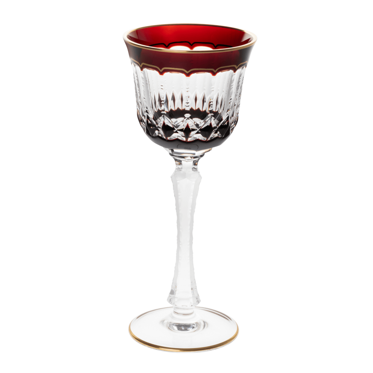 Verre à vin rouge - Cristallerie de Montbronn -