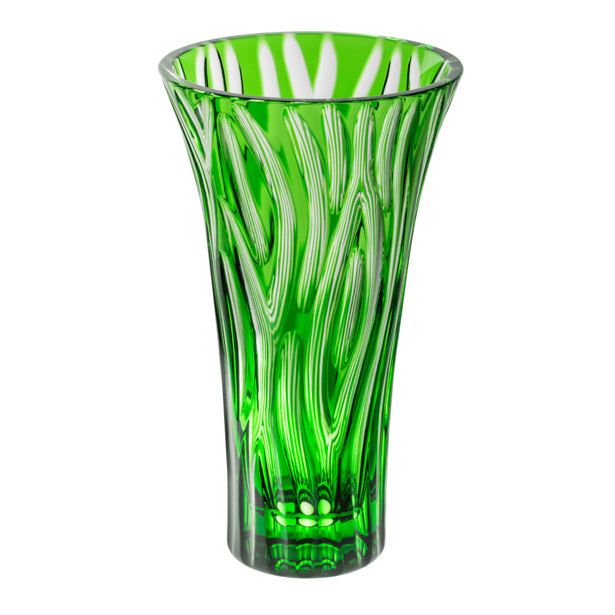 Zebra Vases 25 cm / Vert foncé Grand Vase