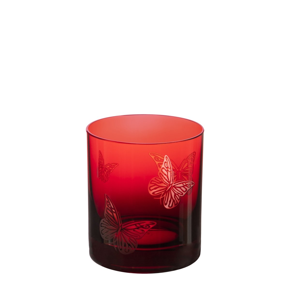 Butterfly - Old fashion tumbler - Cristallerie de Montbronn-Gobelet à whisky