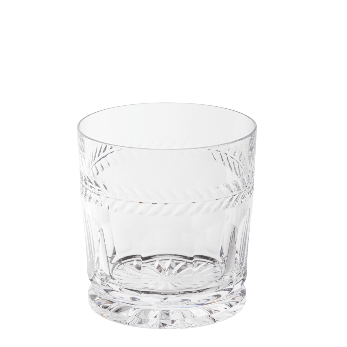 Chenonceaux - Old fashion tumbler - Cristallerie de Montbronn-Gobelet à whisky