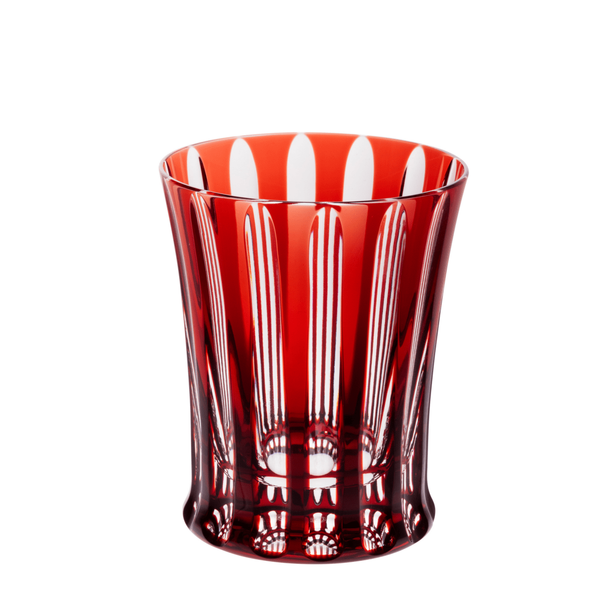 Beaubourg Verre à whisky Rouge foncé Grand tumbler