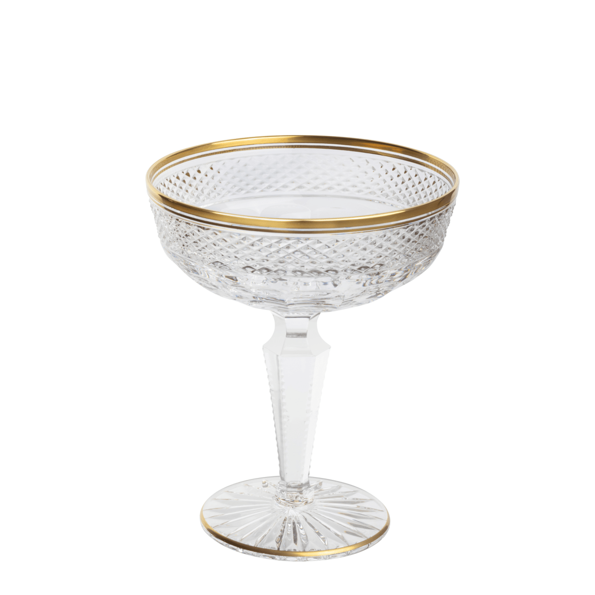 Cantate - Coupe à champagne - Cristallerie de Montbronn - 