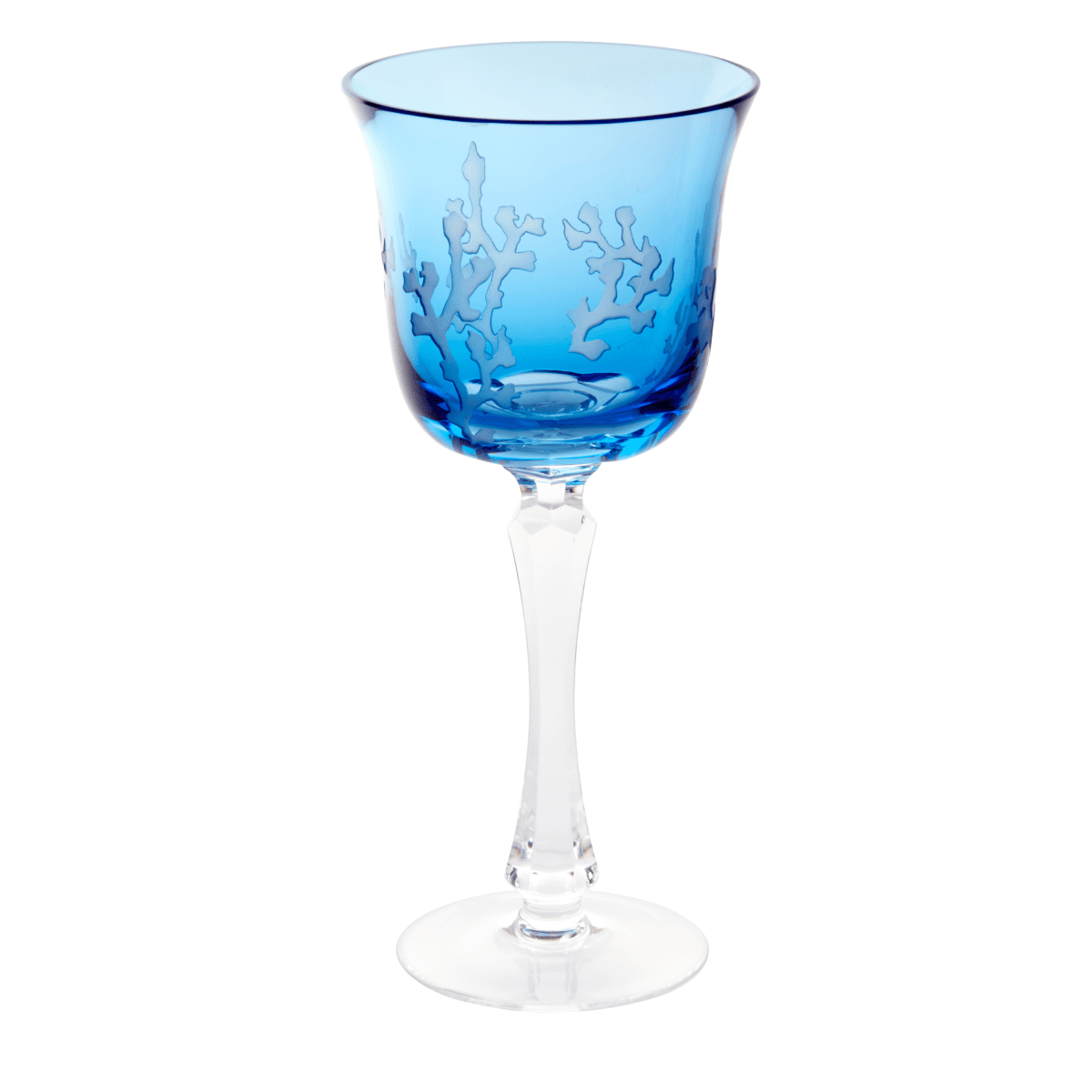 Corail Verre à eau Bleu ciel Verre à eau