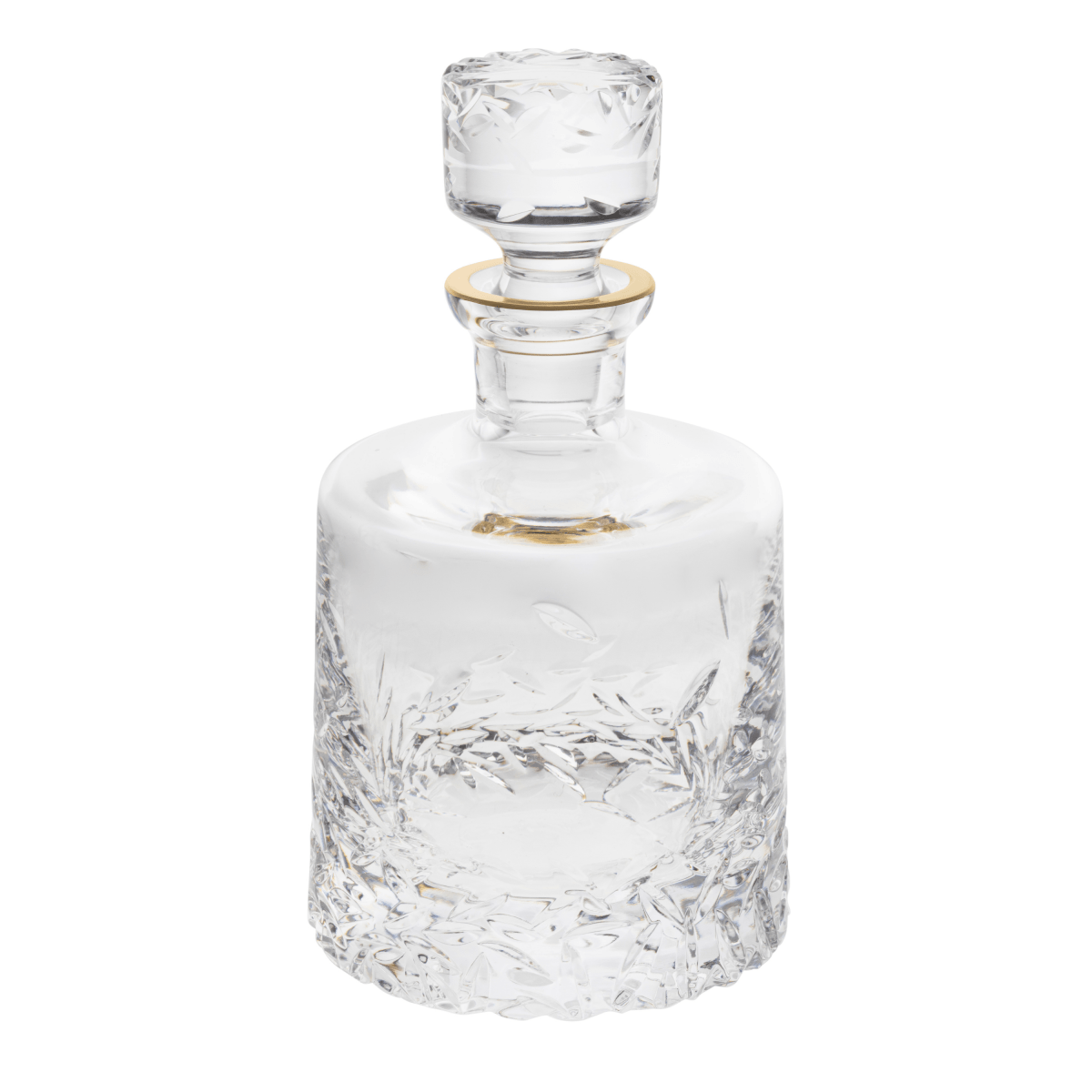 Cristallerie de Montbronn Or Leaves - Carafe à whisky