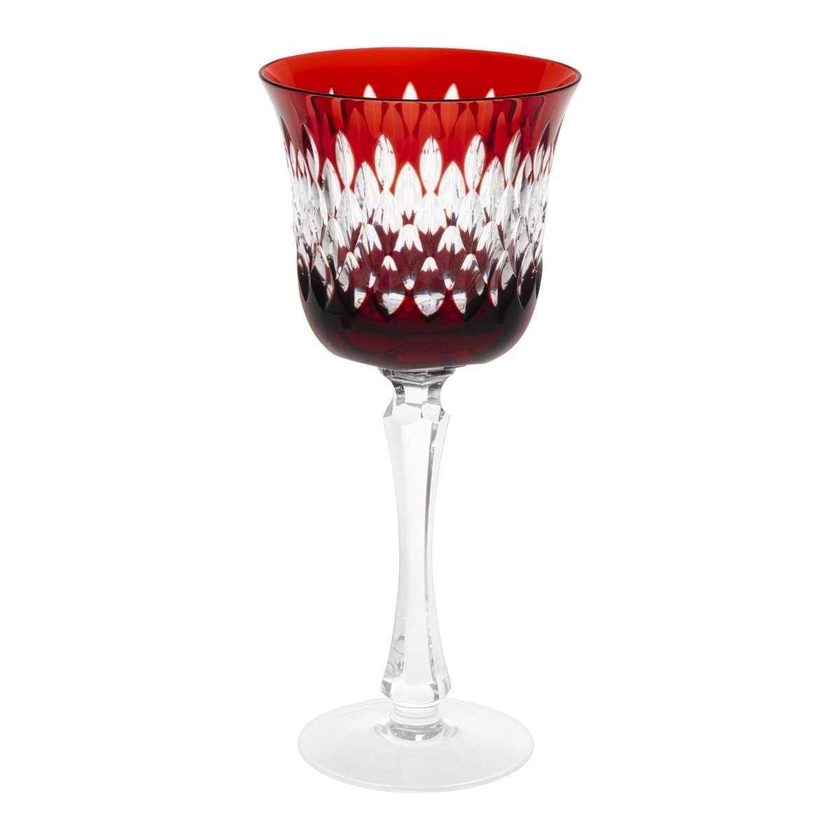 Flamme Verre à eau Rouge foncé Verre à eau