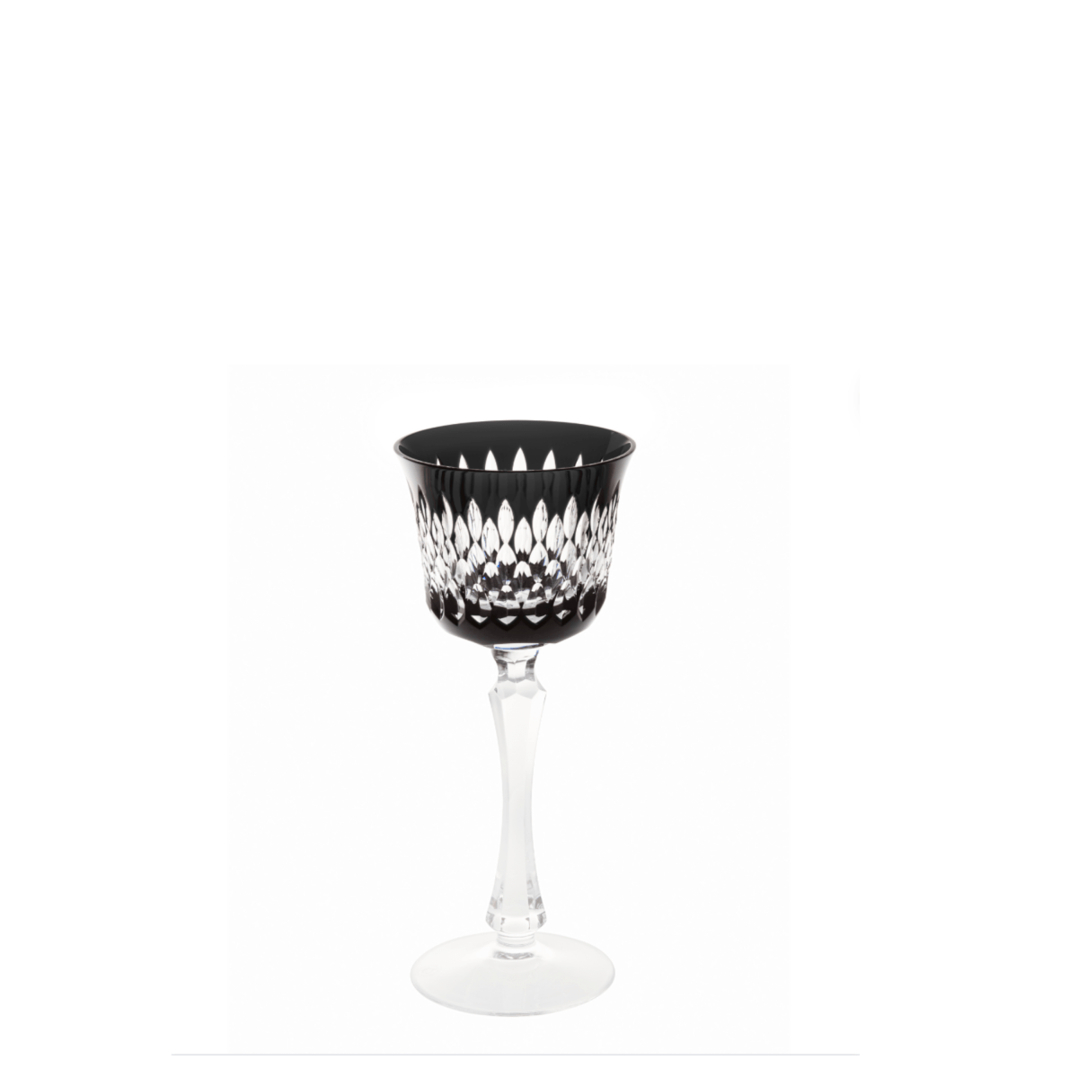 Flamme Noir Verre à liqueur