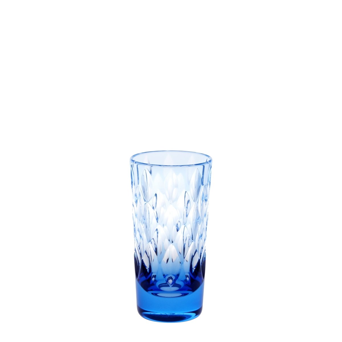 Flamme Bleu ciel Verre à vodka