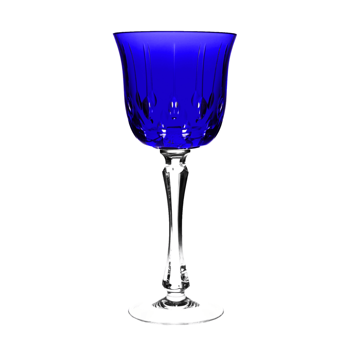 Monaco Bleu foncé Verre à vin blanc