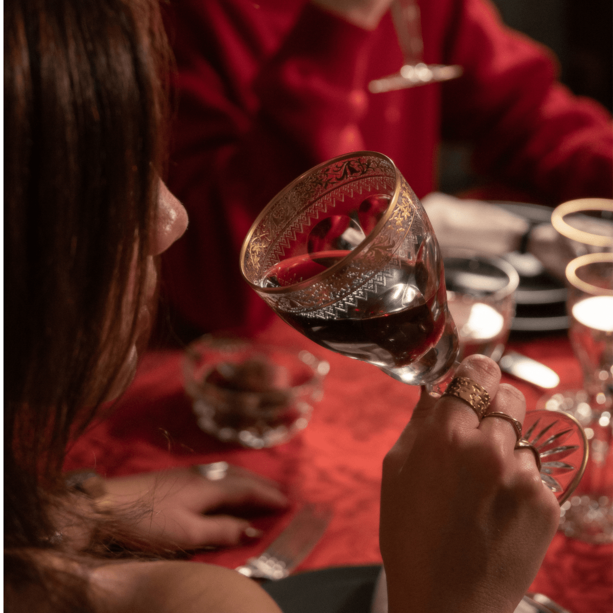 Opéra - Verre à vin rouge - Cristallerie de Montbronn - Verre à eau