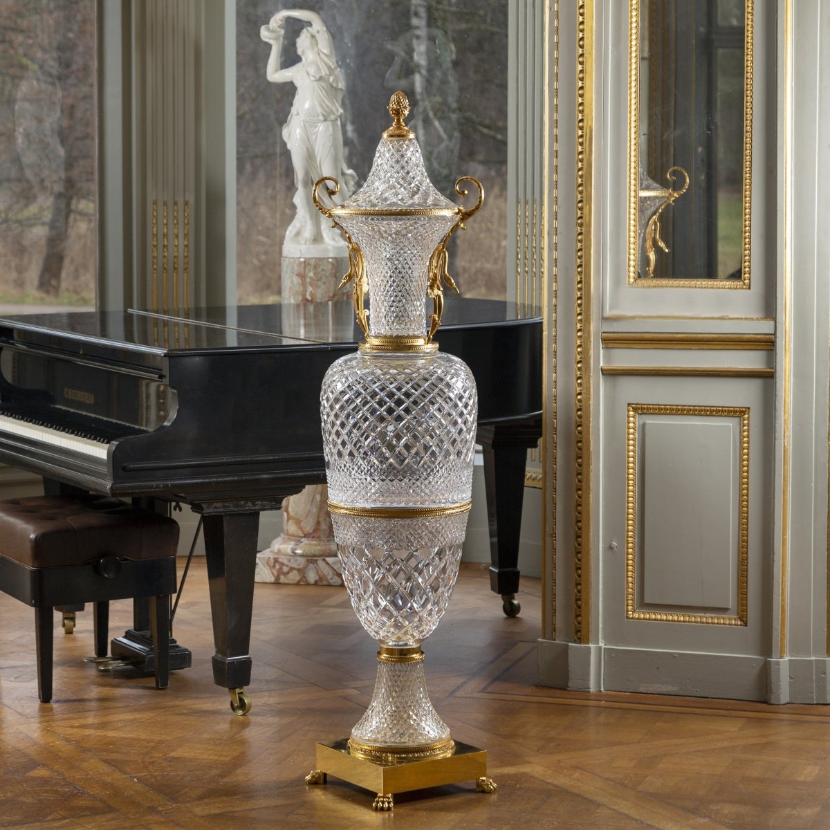5 pièces - Vase - Cristallerie de Montbronn-