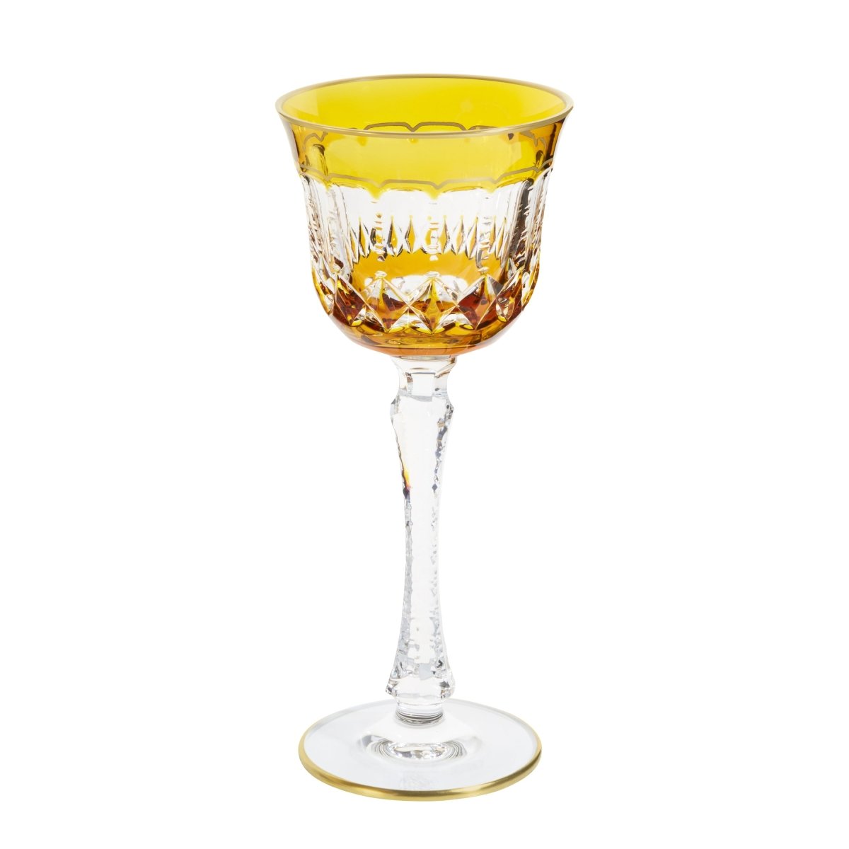 Cristallerie de Montbronn Ambre Traviata - Verre à vin blanc