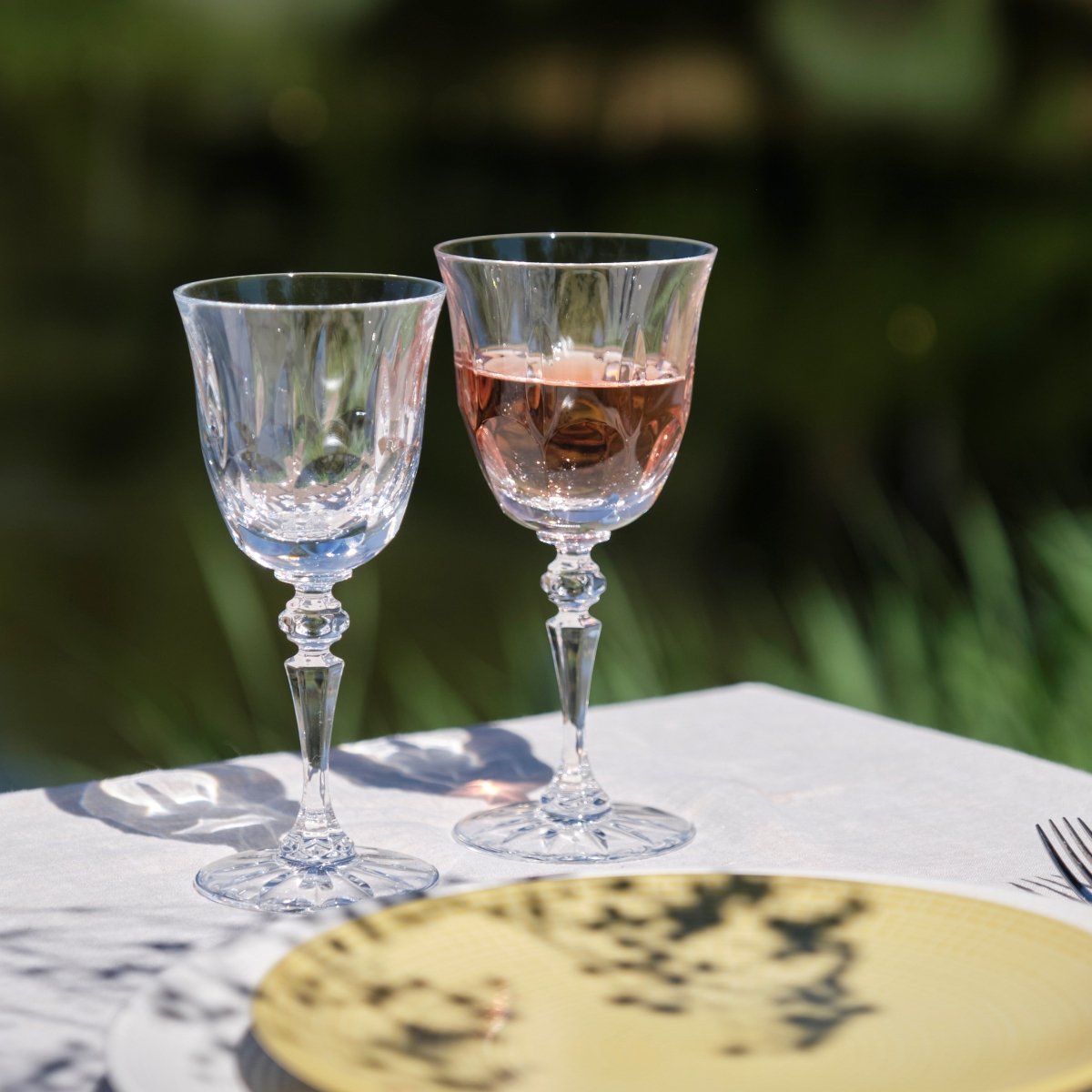 Metz - Verre à vin blanc - Cristallerie de Montbronn-Verre à vin blanc