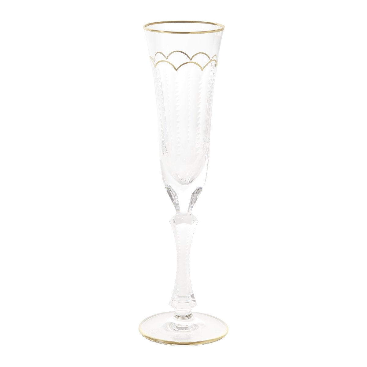 Opérette - Flûte à champagne - Cristallerie de Montbronn-