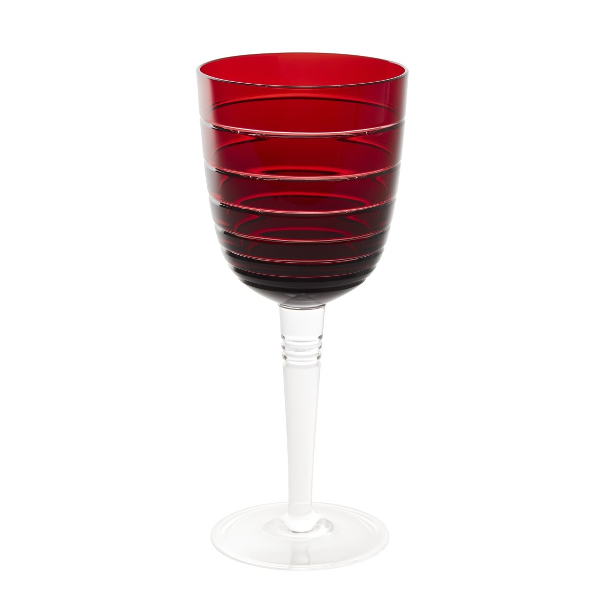 Saturne - Verre à vin rouge - Cristallerie de Montbronn-