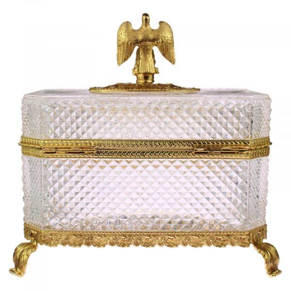 Shérazade - Boîte à bijoux - Cristallerie de Montbronn-Boîte à bijoux
