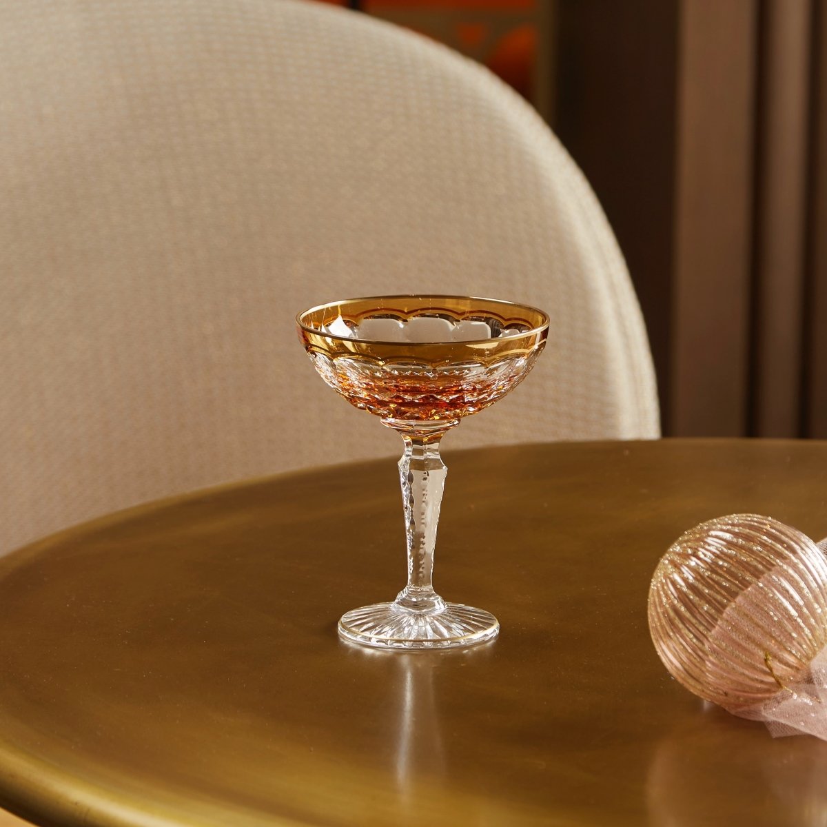 Traviata - Coupe à champagne - Cristallerie de Montbronn-Coupe à champagne