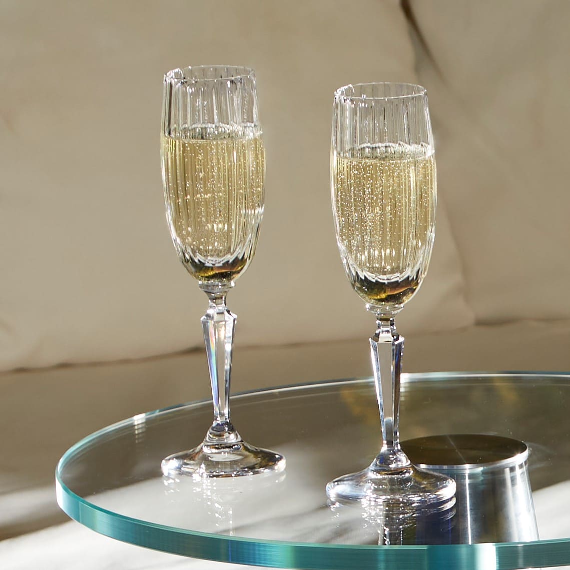 Vendôme - Flûte à champagne - Cristallerie de Montbronn-Flûte à champagne