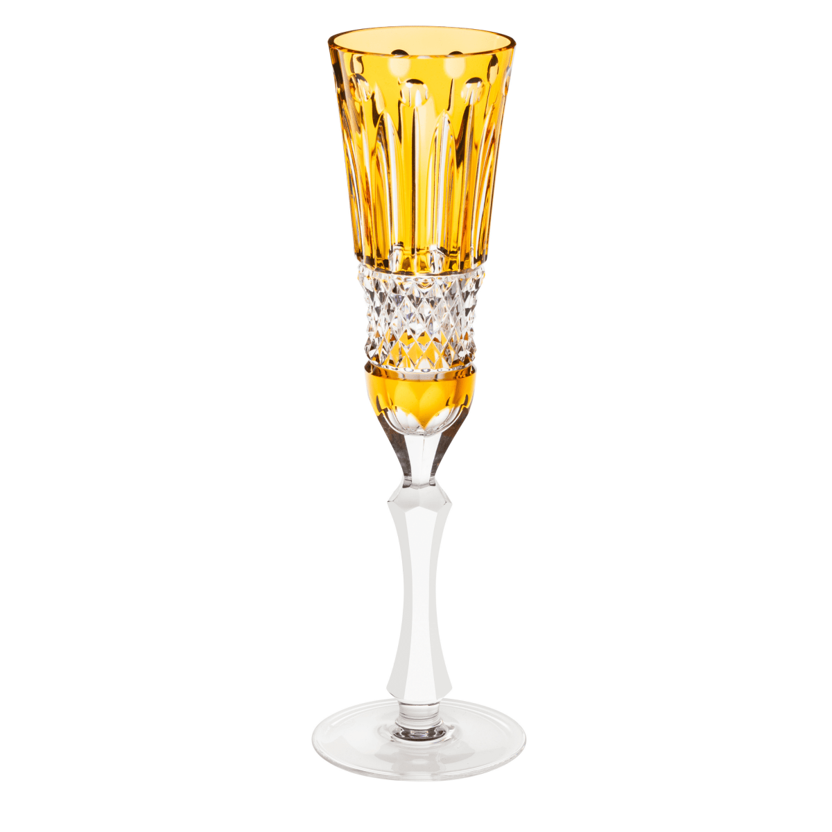 Zurich - Flûte à champagne - Cristallerie de Montbronn-
